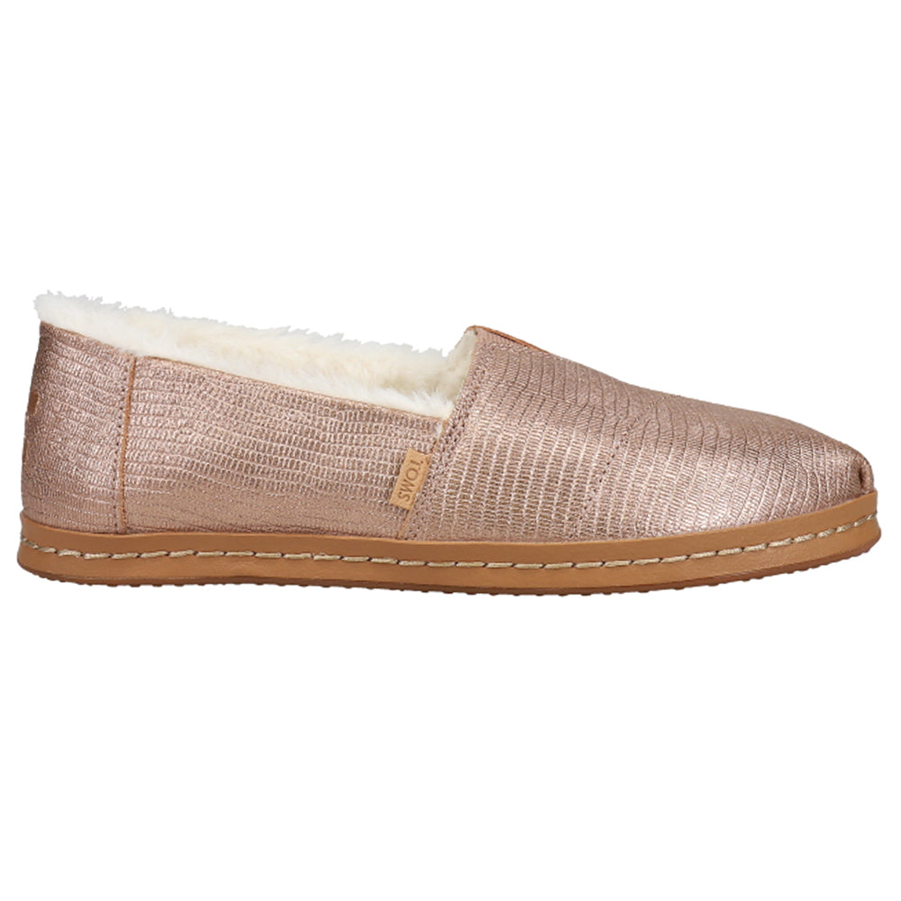 Toms Women's Alpargata Leather Wrap Loafer Flat