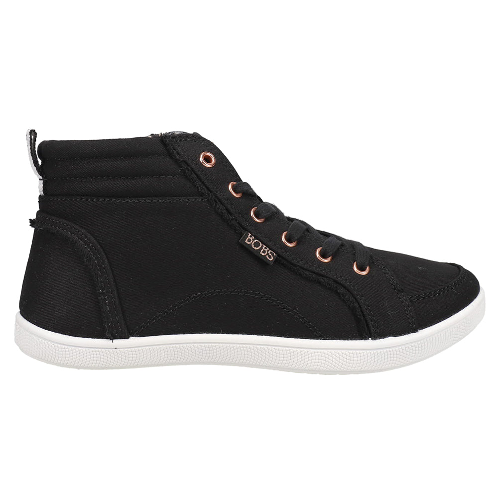 Shop Black Womens BOBS from Skechers Bobs B Cute Mid Top Lace Up Sneakers –  Shoebacca