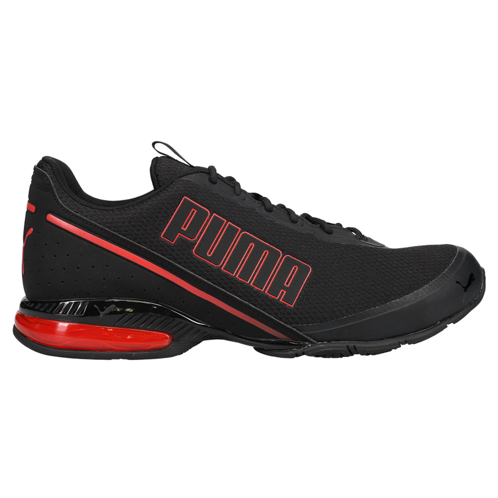 Shop Black Mens Puma Cell Divide Lace Up Running Shoes – Shoebacca
