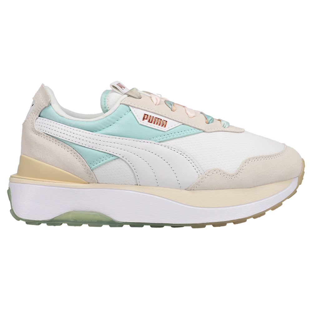 Shop Off White Womens Puma Cruise Rider GL Lace Up Sneakers – Shoebacca
