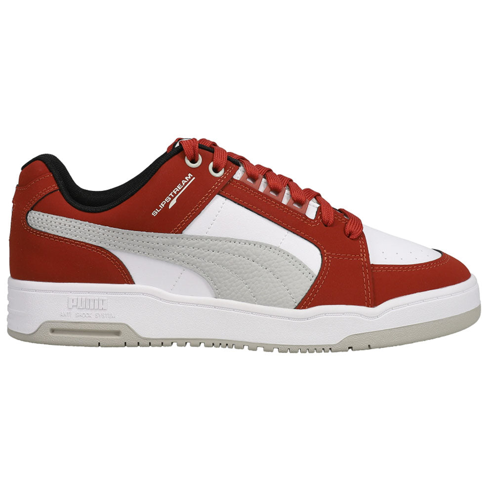 Shop Red, White Mens Puma Slipstream Lo Block Lace Up Sneakers – Shoebacca