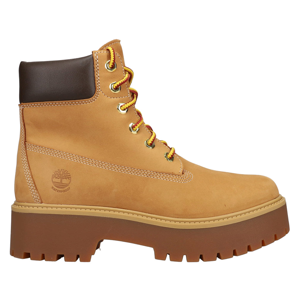 Shop Brown Womens Timberland Stone Street 6 inch Waterproof Lace Up Boots –  Shoebacca