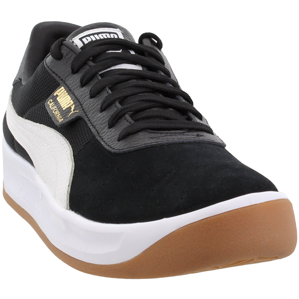 Shop Black Mens Puma California Casual Lace Up Sneakers – Shoebacca