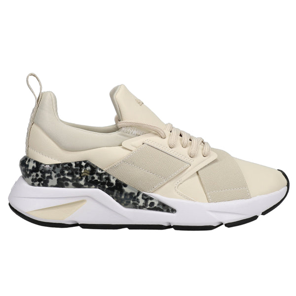 Shop Beige Womens Puma Muse X5 Leo Lace Up Sneakers – Shoebacca