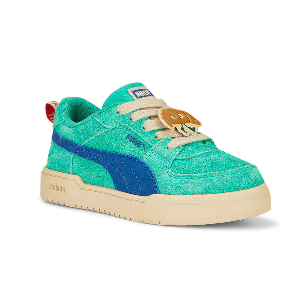 Shop Beige, Blue, Green Boys Puma Tinycottons X CA Pro Lace Up Sneakers  (Little Kid) – Shoebacca