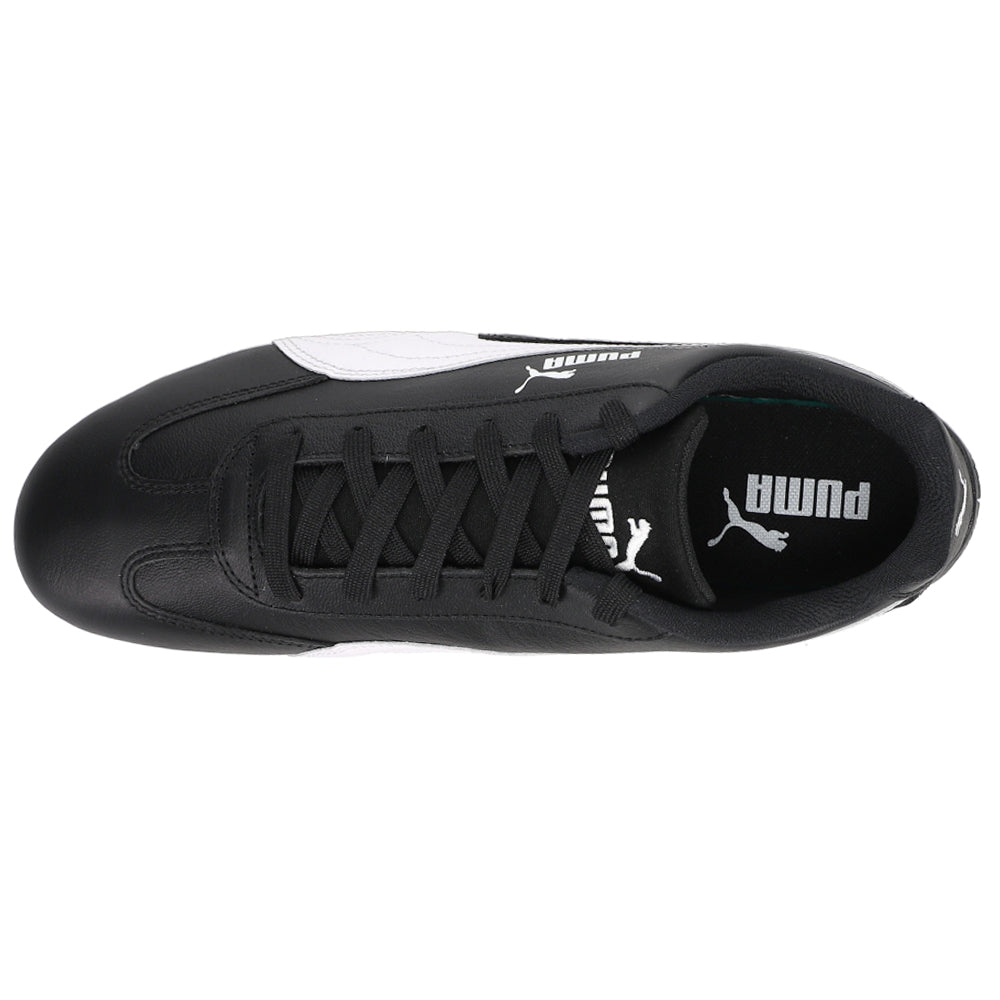 Shop Black, White Mens Puma Speedcat Shield Leather Lace Up Sneakers –  Shoebacca