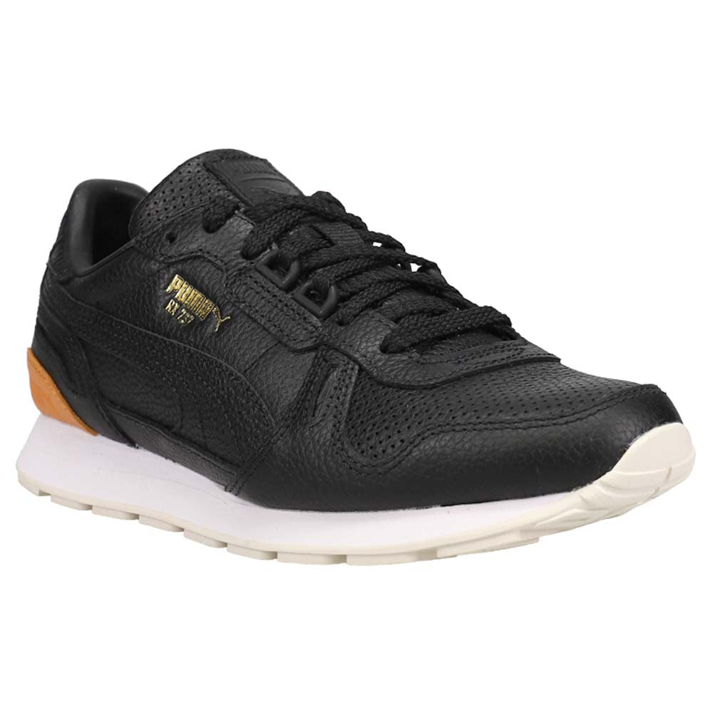 Shop Black Mens Puma Rx 737 Premium Lace Up Sneakers – Shoebacca