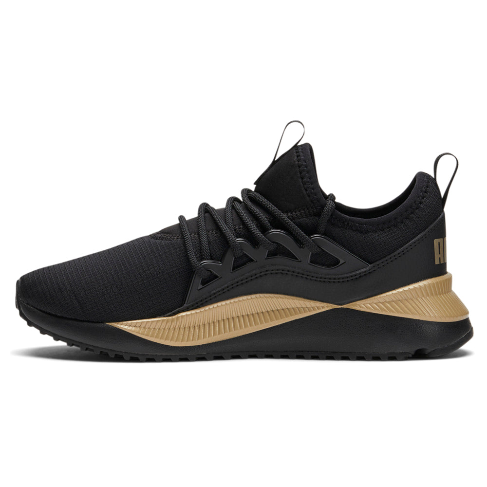 Shop Black, Gold Womens Puma Pacer Future Allure Wide Lace Up Sneakers –  Shoebacca