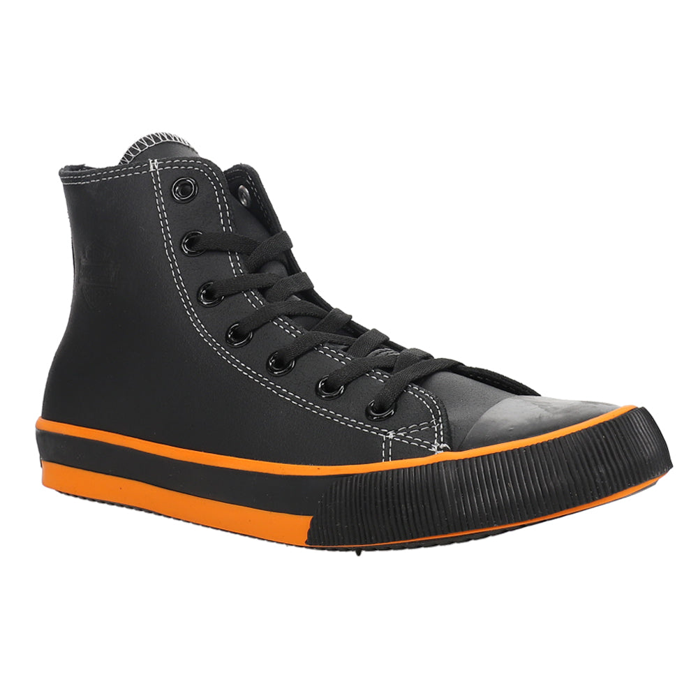 Shop Black Mens Harley-Davidson Footwear Nathan High Top Sneakers –  Shoebacca