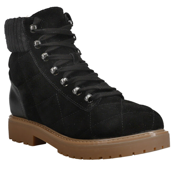 Shop Black Womens Easy Spirit Lakely Lace Up Boots – Shoebacca