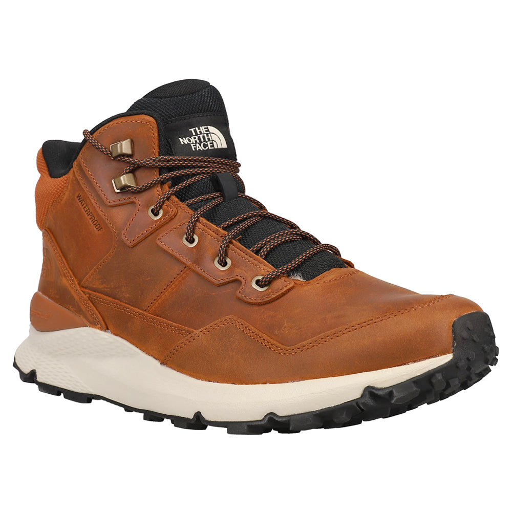 Shop Brown Mens The North Face Vals II Mid Hiking Boots – Shoebacca