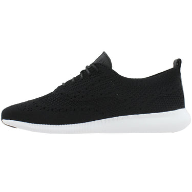 Shop Black Womens Cole Haan 2.ZEROGRAND Stitchlite Lace Up Sneakers ...